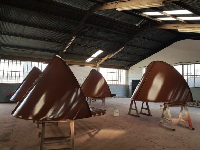 2000㎡ Under Roof Painting Area
